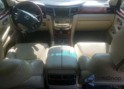 2010 Lexus Lx 570 from USA, damaged, VIN JTJHY7AX9A4040584